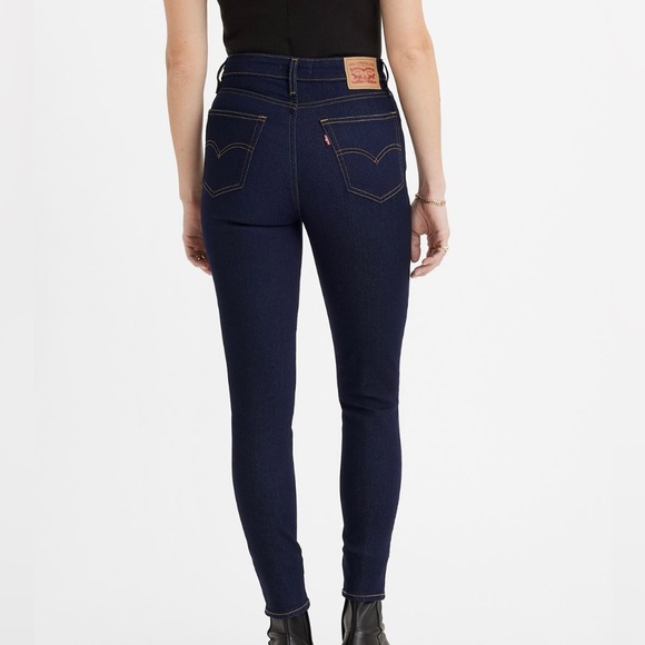 Levi's Denim - New Levi Strauss & Co. dark blue high rise skinny jeans. Size 26